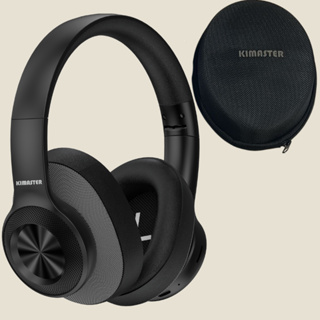 Headphone Bluetooth Kimaster K88 Bass Xtreme – Graves, 12h Bateria, USB-C Preto Com Capa em Oferta na Shopee