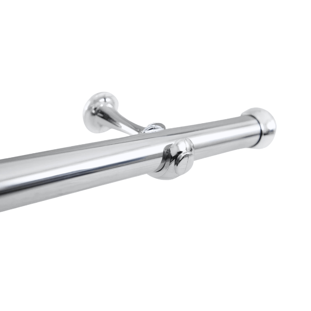 Kit Varão Para Cortina 4 Metros Simples 28mm Grosso Com Suporte e Ponteiras em Oferta na Shopee