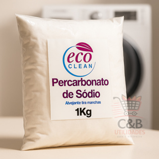 Alvejante Percarbonato 99% Pure - Tira Manchas Roupas Brancas e Coloridas - 2Kg/1Kg/500G em Oferta na Shopee