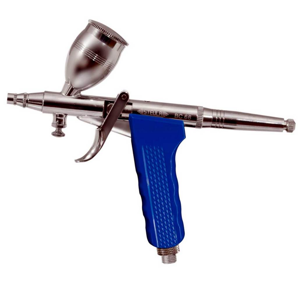 Aerógrafo Mini Pistola Pintura Profissional BC66 0.3/0.5/0.8mm Steula