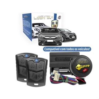 LOOK OUT ALARME AUTOMOTIVO UNIVERSAL 2 CONTROLES - LEVANTA VIDRO TRAVA PORTA - AL10 em Oferta na Shopee