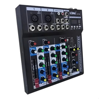 Mesa De Som Console Lelong Le-708 De Mistura 110v/220v em Oferta na Shopee