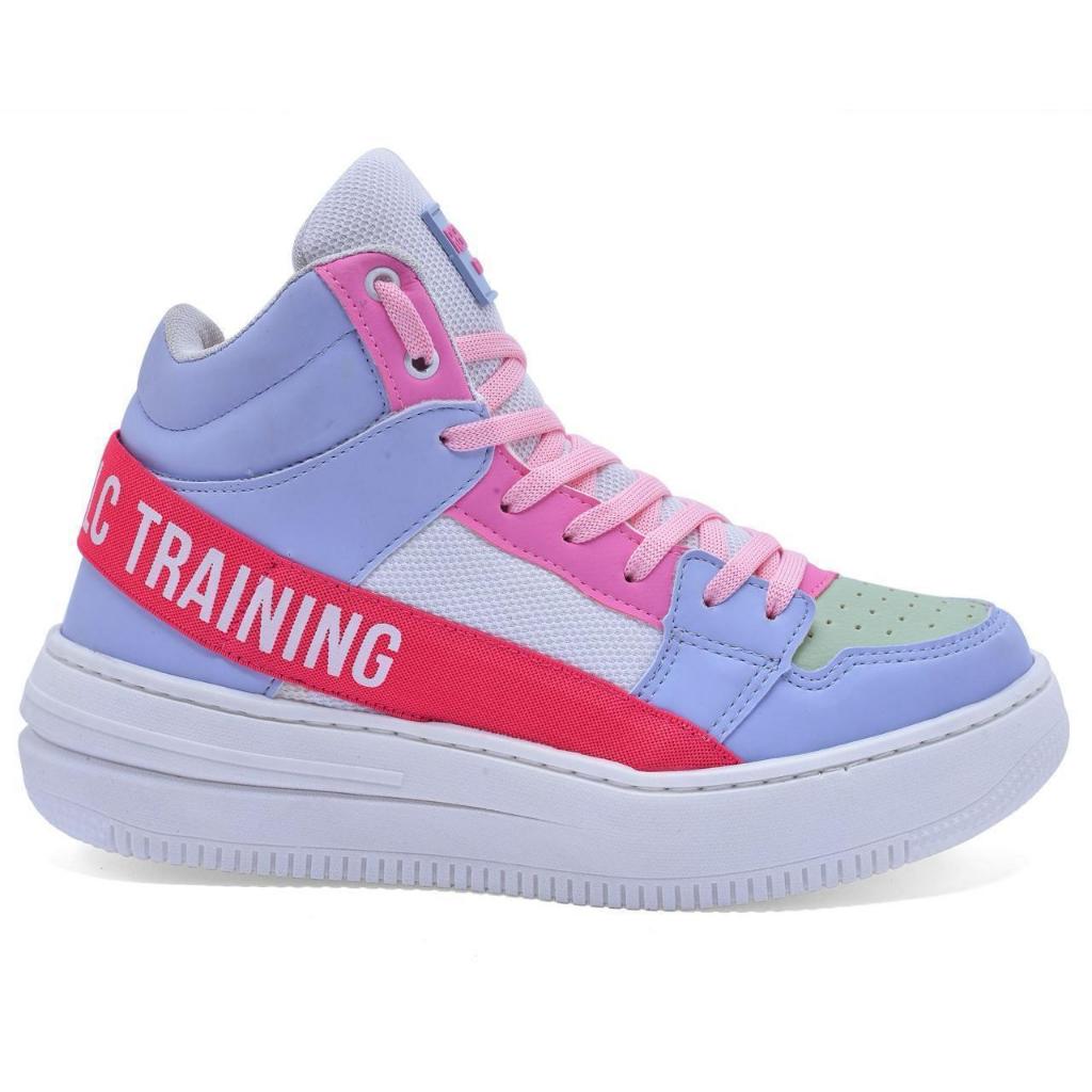 Tênis Botinha Feminina para Treinos de Academia Com Solado Macio Treino Casual Confortável  Training Oferta