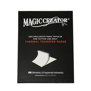 Papel Térmico para Decalque de Tatuagem Com 100 Folhas em Oferta na Shopee