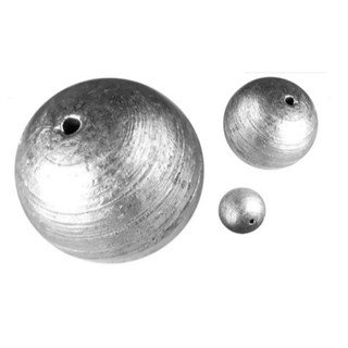 Chumbada Chumbo Modelo Bola Pesca Pacote  - Vários Tamanhos
