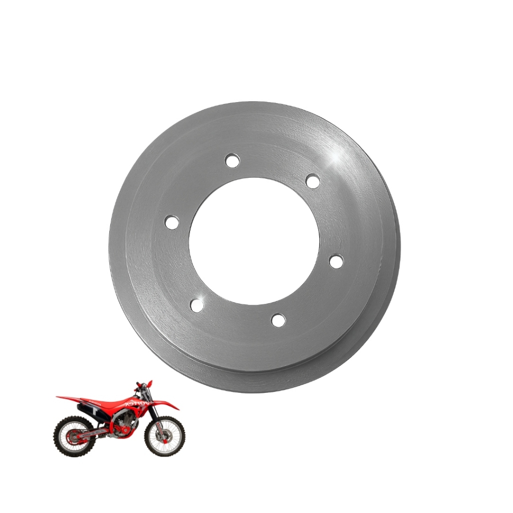 Protetor Coroa Anti Block Traseiro Crf 250f Cinza Vortex