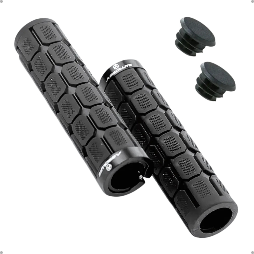 Manopla Bike Trava Absolute Lg2 Punho Bicicleta Luva Guidão MTB