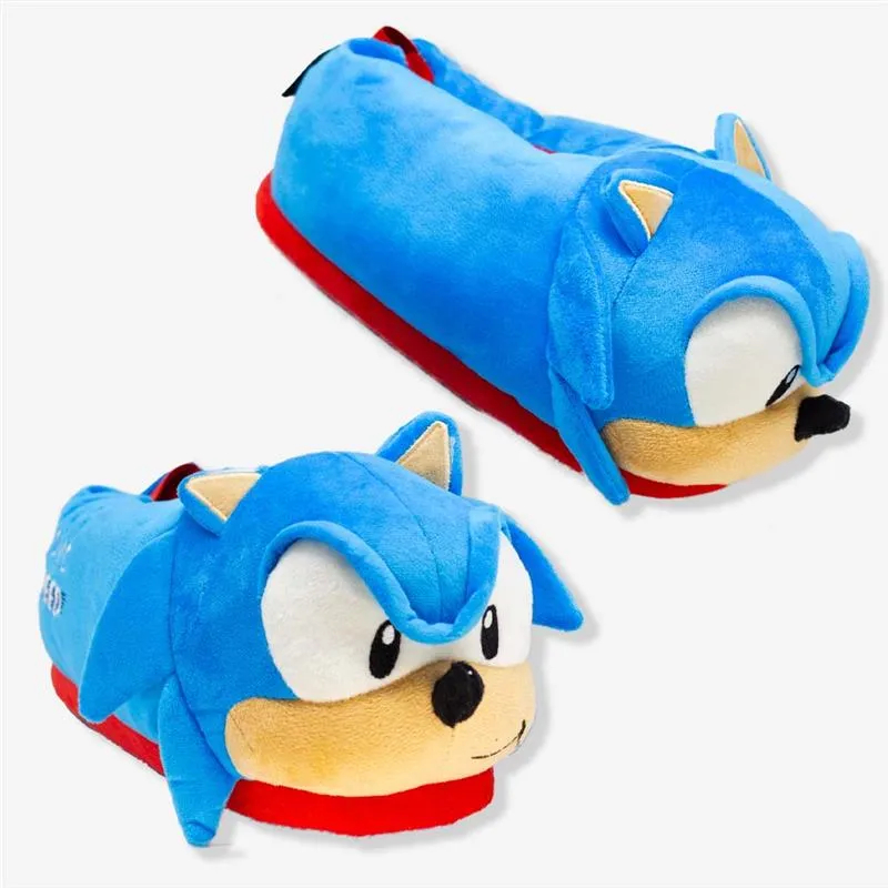 PANTUFA FOFA 3D SONIC ORIGINAL ZONA CRIATIVA SONIC SPEED 36/38