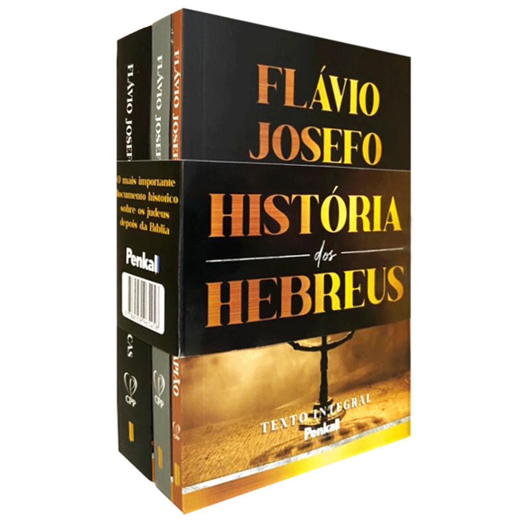 Box Livros Antig. Judaicas, Guerra Judeus e Josefo Contra Apião - História Dos Hebreus Brochura em Oferta na Shopee