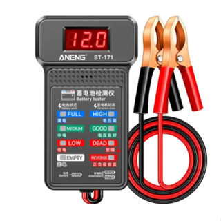 Testador De Bateria Multifuncional  BT-172 12V Com Display Reverso LED Para Reparos Automotivos E Eletricistas em Oferta na Shopee