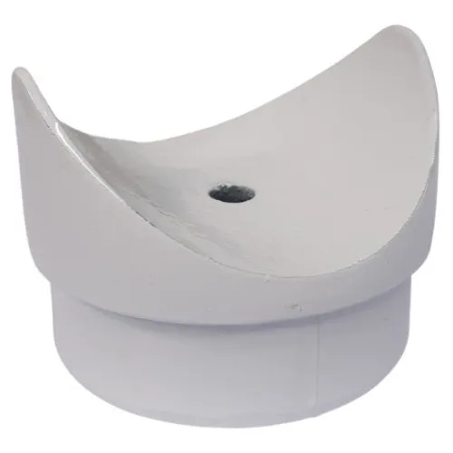 Base Conexão Fixa P/ Corrimão Guarda Corpo Kit C/ 04 Peças