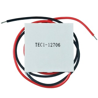 Pastilha Tec1-12706 Peltier 15,4v 63w 7,6Amp 40mm 3,9mm