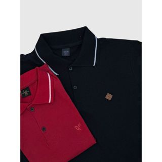 Kit 2 Camiseta Gola Polo Masculina 100% Algodão Malha fria. em Oferta na Shopee