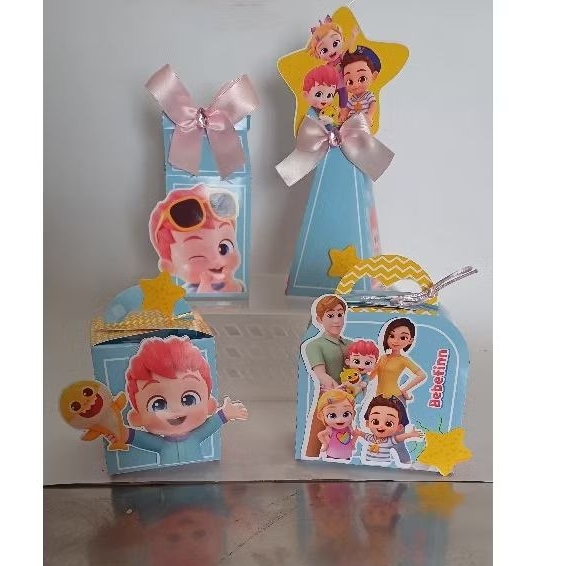 Pegue e Monte - Kit Festa Bebefinn - Lembrancinhas Personalizadas -  Papelaria Personalizada