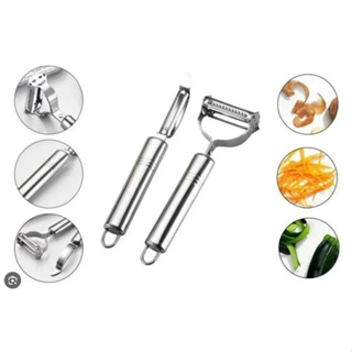 Descascador Ralador Multiuso Legumes Frutas Aço Inox Premium Corte Rápido Preciso Fácil de Usar em Oferta na Shopee