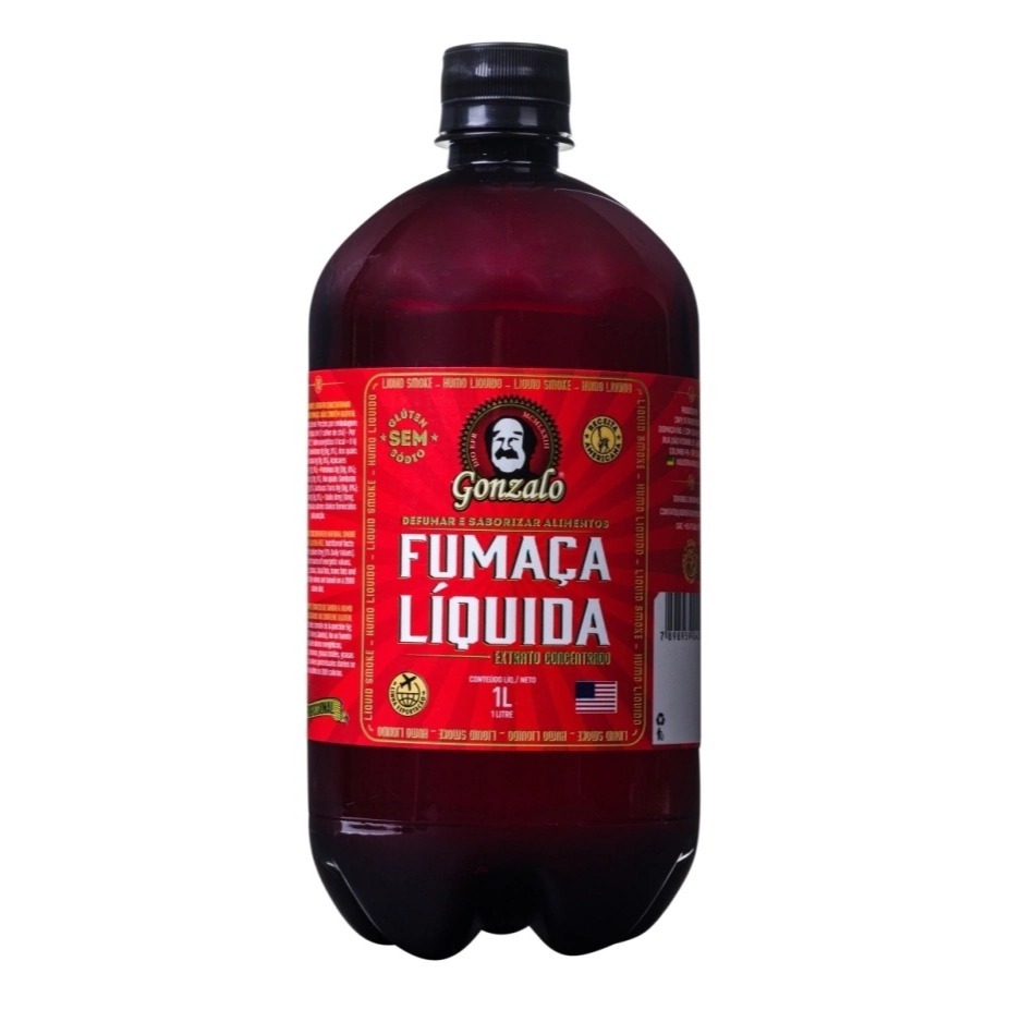 Fumaça Liquida Churrasco 1L - Gonzalo em Oferta na Shopee