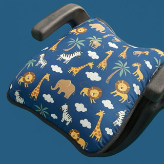 Almofada Estofada Para Assento Auto Infantil Promoção em Oferta na Shopee