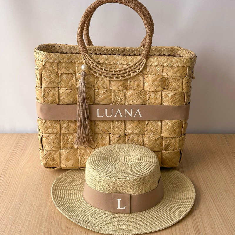 Chapeu Praia com Nome - Comprar com Melhor Preço em Bonés, Chapéus e Toucas