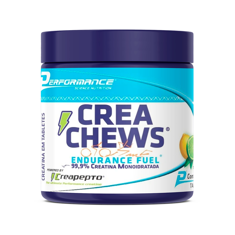 Creatina Monoidratada Crea Chews Performance Nutrition – 100 Tabletes Mastigáveis