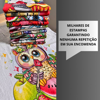 Kit Pano de Prato Pé de Galinha Estampado Alta Qualidade em Oferta na Shopee