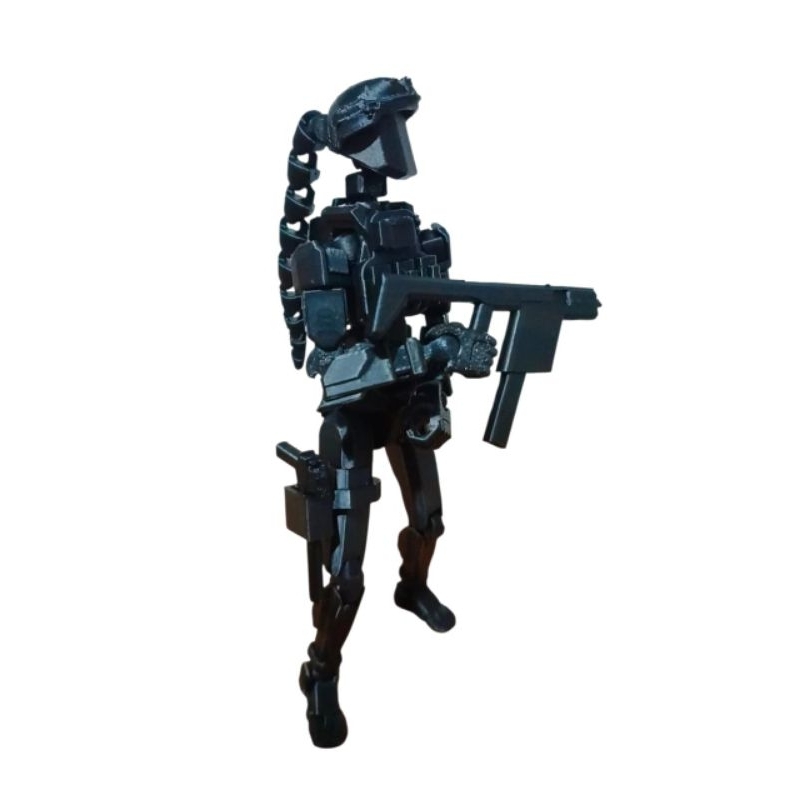 Boneco Manequim Articulado SWAT - Brinquedo, Presente, Coleção