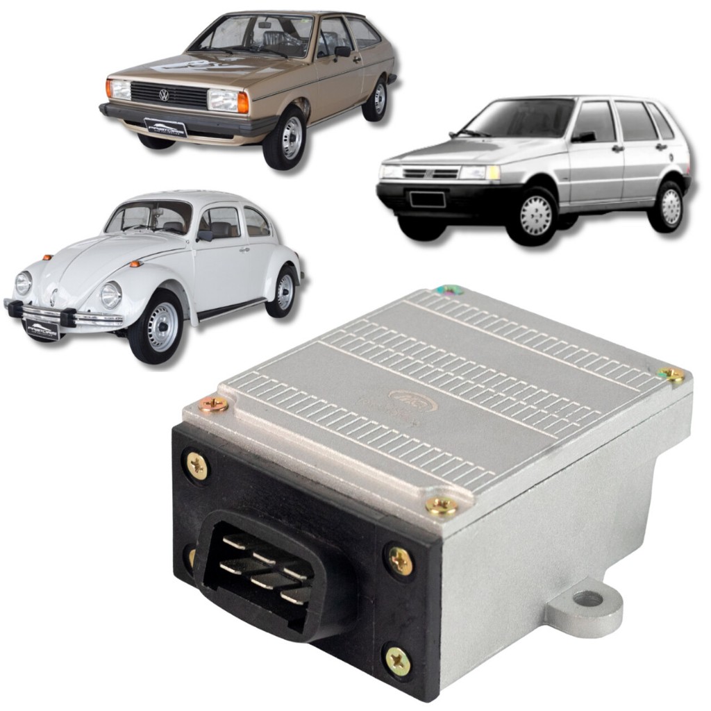 MÓDULO IGNIÇÃO VW GOL 1982/ FIAT UNO VW FUSCA KOMBI em Oferta na Shopee