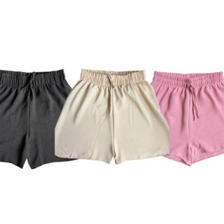 Kit 3 Shorts Feminino Dunas Cintura Alta com Elástico | Confortável, Leve e Soltinho em Oferta na Shopee
