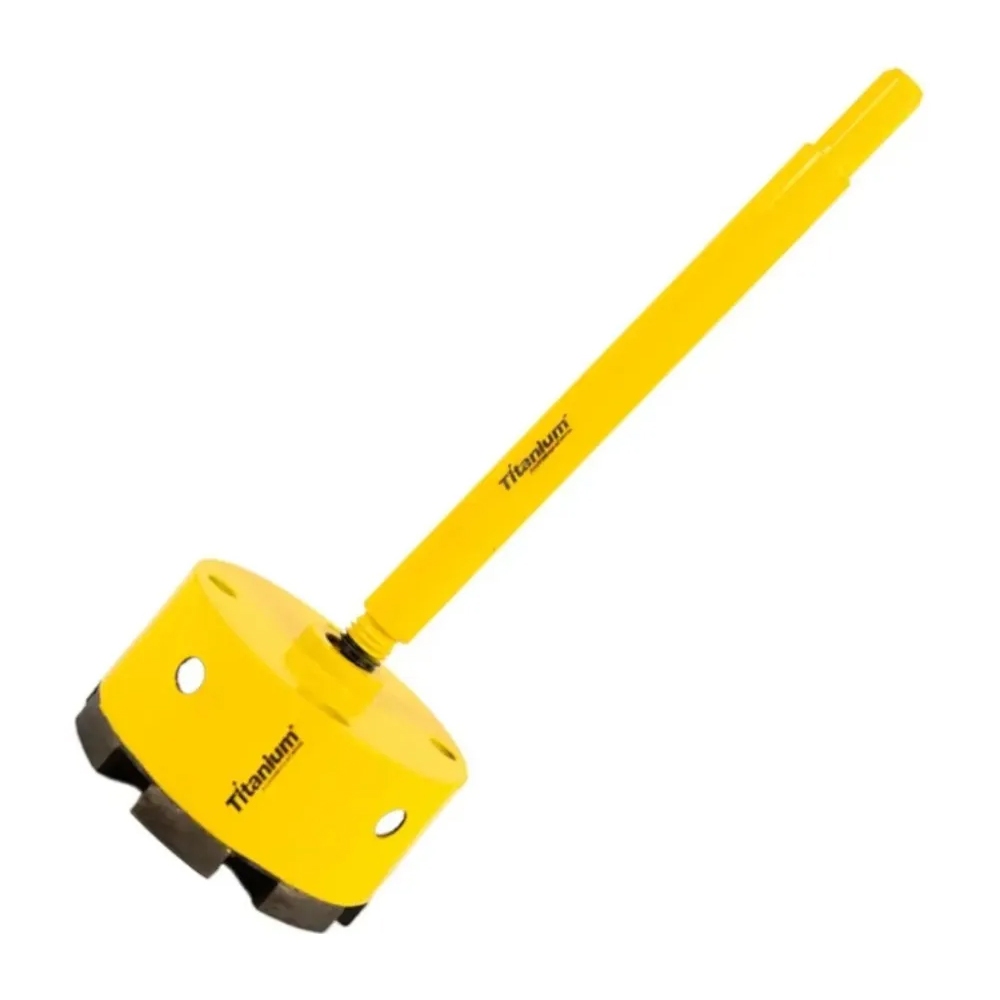 Serra Copo Diamantada 90 mm com Haste Encaixe 3/8" – Titanium Platina