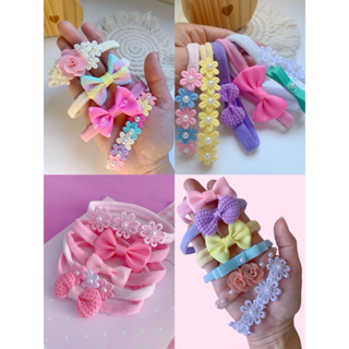 kit de Laços para Bebês RN até 02 anos, Enxoval Maternidade, Presente, Chá de bebê, Laços meninas em Oferta na Shopee