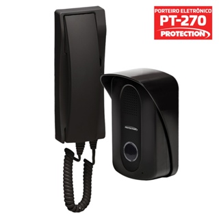 Kit Interfone Porteiro Eletrônico Residencial PT-270 Protection em Oferta na Shopee