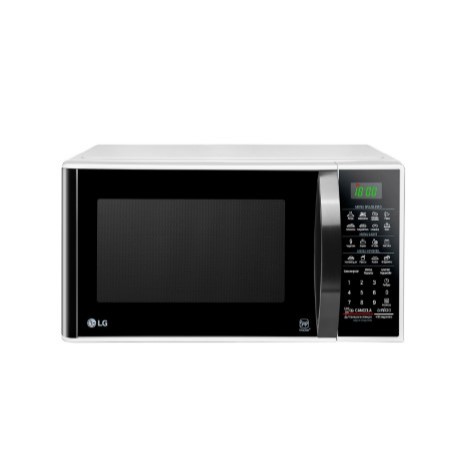 Micro-ondas LG MS3091BC com revestimento EasyClean 1250W 30L 127V Branco