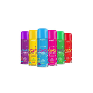 Tinta Fluorescente Para Cabelo Temporária Spray Colorido 135Ml em Oferta na Shopee