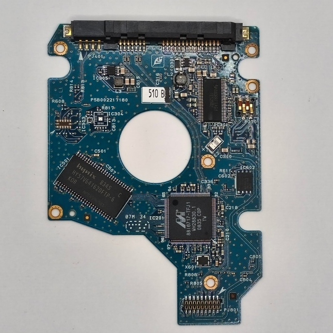 Placa Lógica HD Toshiba 80GB mk8052gsx (LEIA DESCRIÇÃO)
