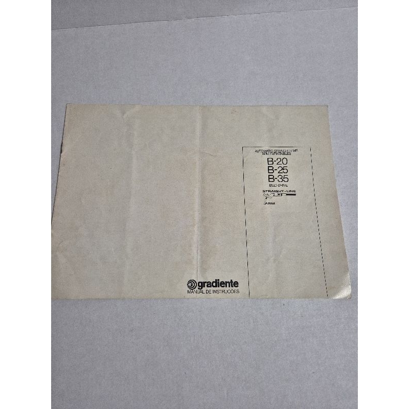 manual radio gradiente antigo C3321