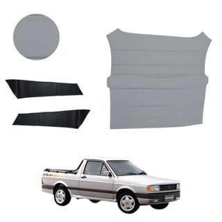 Forro para Teto Saveiro Quadrada 82 à 97 Cinza Linho VW em Oferta na Shopee