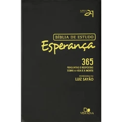 Bíblia de Estudo Esperança Preta 2ª Ed Revisada e Atualizada