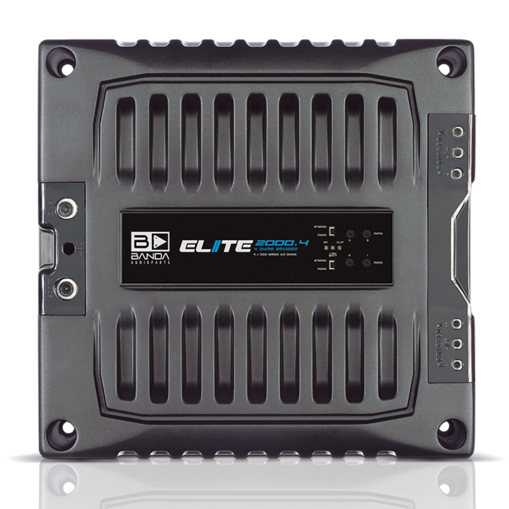 Módulo Amplificador Banda Elite 2000.4 2000W RMS 4 Canais 2 Ohms Potência Barra em Oferta na Shopee