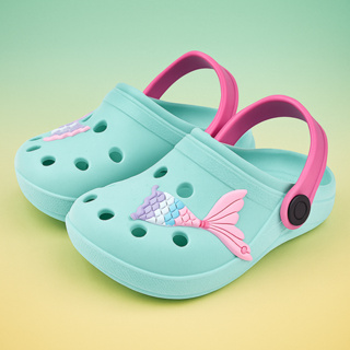 Sandália Babuche Infantil Menina Sereia em Oferta na Shopee