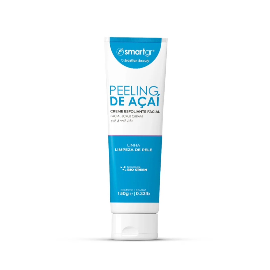 Smart Peeling de Açaí 150 ml Creme Esfoliante Facial | Smart GR