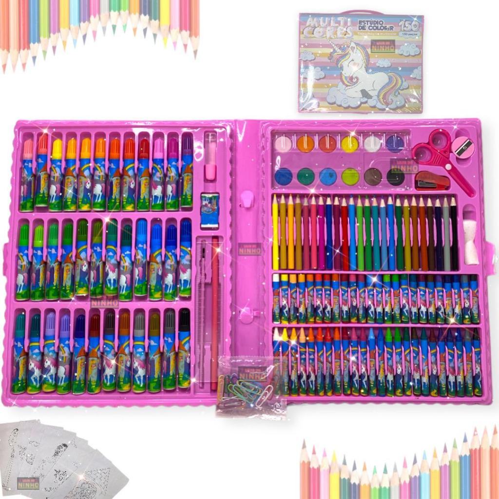 Estojo Rosa de Menina: Onde Comprar | BuscaProdutos