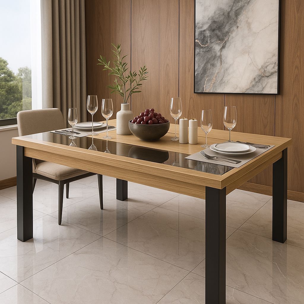 QUEIMA DE ESTOQUE - Mesa de Jantar 120x90cm – Ideal para 4 Lugares Click Web