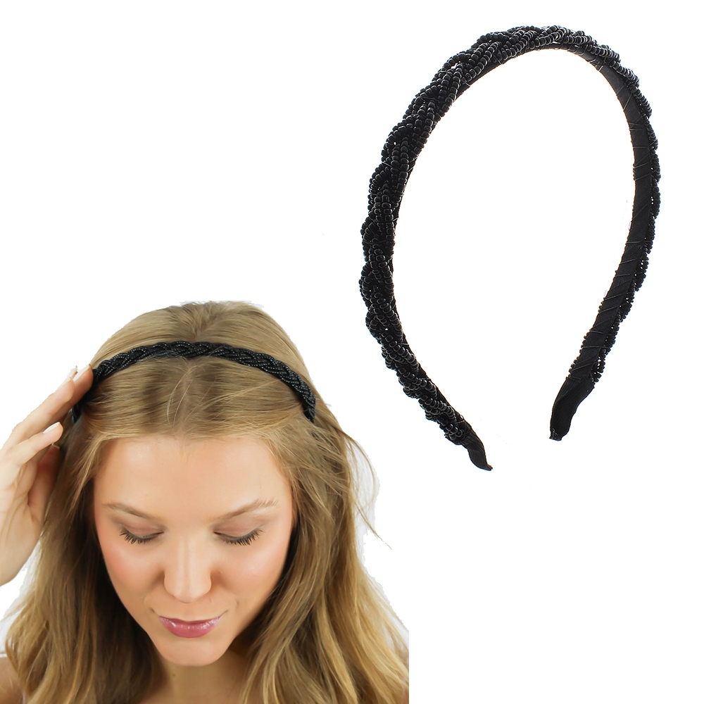 Linda Tiara Missangas Delicada Arco Cabelo Feminina Arquinho em Oferta na Shopee