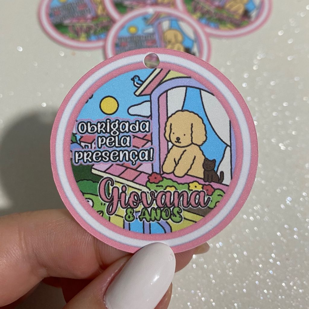 50 Tags de Agradecimento Personalizada | Fazemos Todos os Temas em Oferta na Shopee