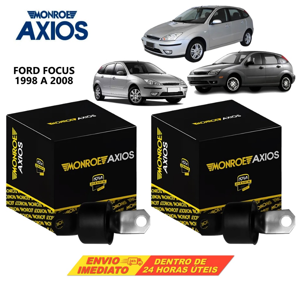 Par Bucha do Facão Suspenção Traseira Ford Focus 1998 a 2008 Original AXIOS com NF e Garantia AXIOS