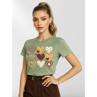 Baby Look Feminina Escolha Cor e Tamanho 100% Algodão Malha Premium em Oferta na Shopee