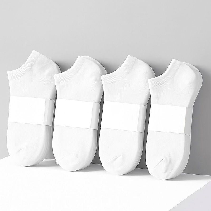 Kit Meias Soquete Feminina – Brancas | 3, 6 ou 12 Pares | Conforto, Estilo e Leveza no Dia a Dia em Oferta na Shopee