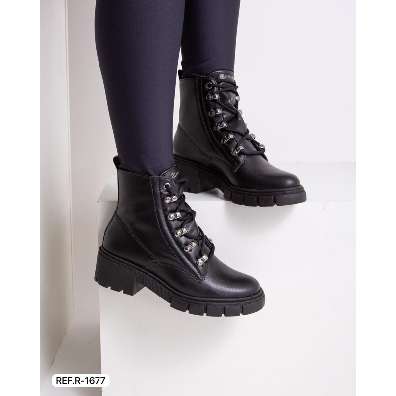 Coturno Bota Ramarim Feminino Acolchoada Original Tratorado 1677