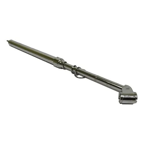 Medidor Calibrador de Pneus Duplo 280mm Aluminio Curvo