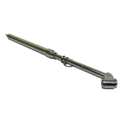 Medidor Calibrador de Pneus Duplo 280mm Aluminio Curvo
