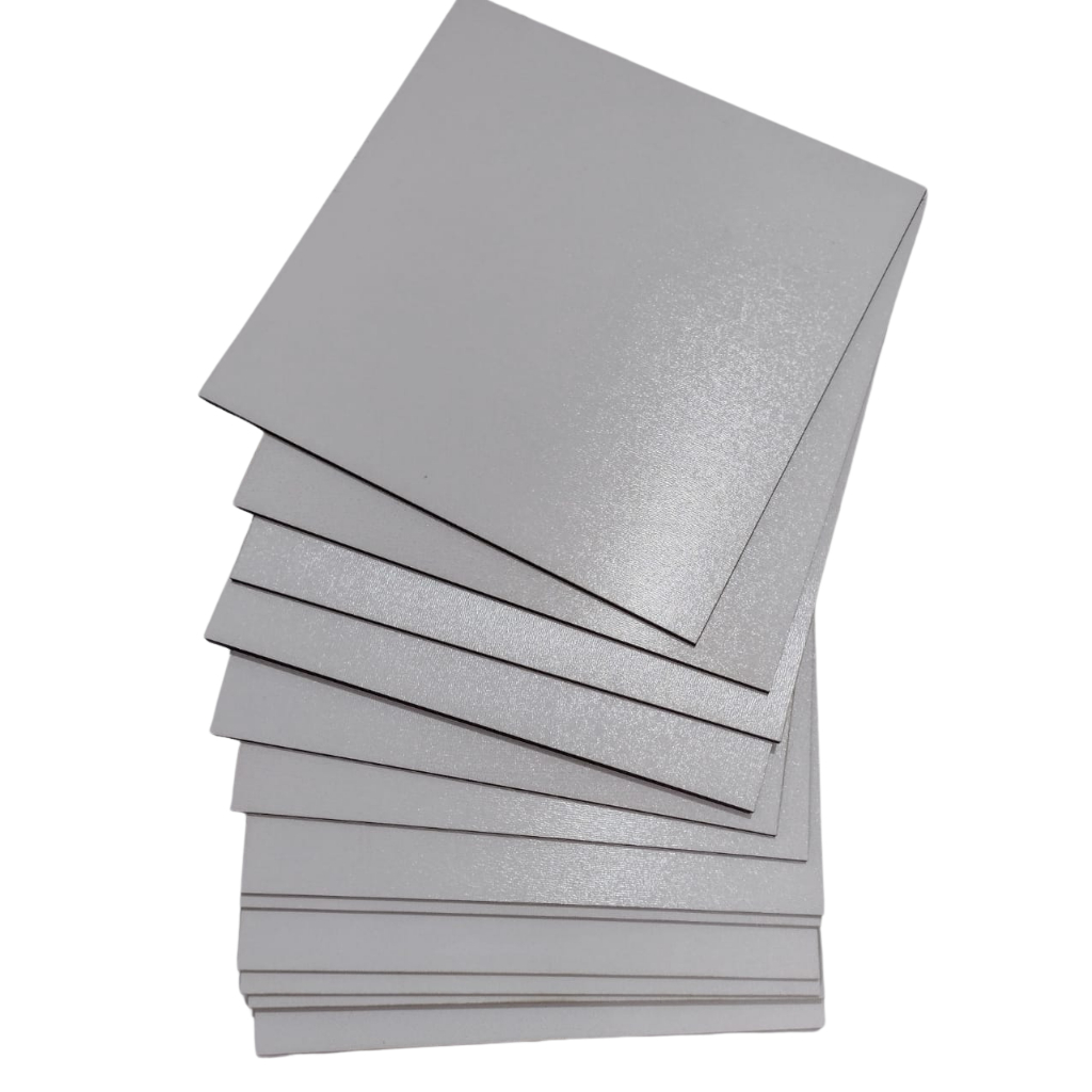 Kit  placas Sublimação 10x10cm MDF branco quadrado